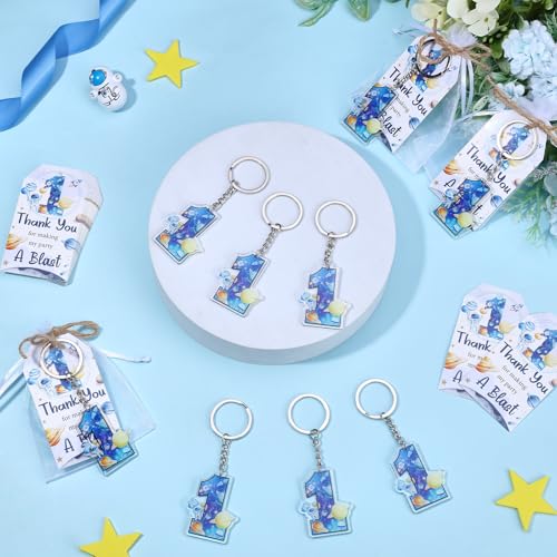 Image of Party Favors Theme Baby-Shower Keychain Set