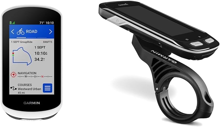 Garmin Edge® Explore 2 GPS Cycling Computer Bundle with Extended Out-Front Mount