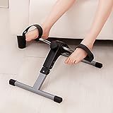 【ADAPTÉ À TOUS LES TYPES DE PERSONNES】Uten Mini velo appartement L'entraîneur de jambe offre un moyen très confortable et peu coûteux d'entraîner ceux qui souffrent d'une liberté de mouvement limitée dans la vie quotidienne, que ce soit pour des raisons d'âge ou pour une blessure.