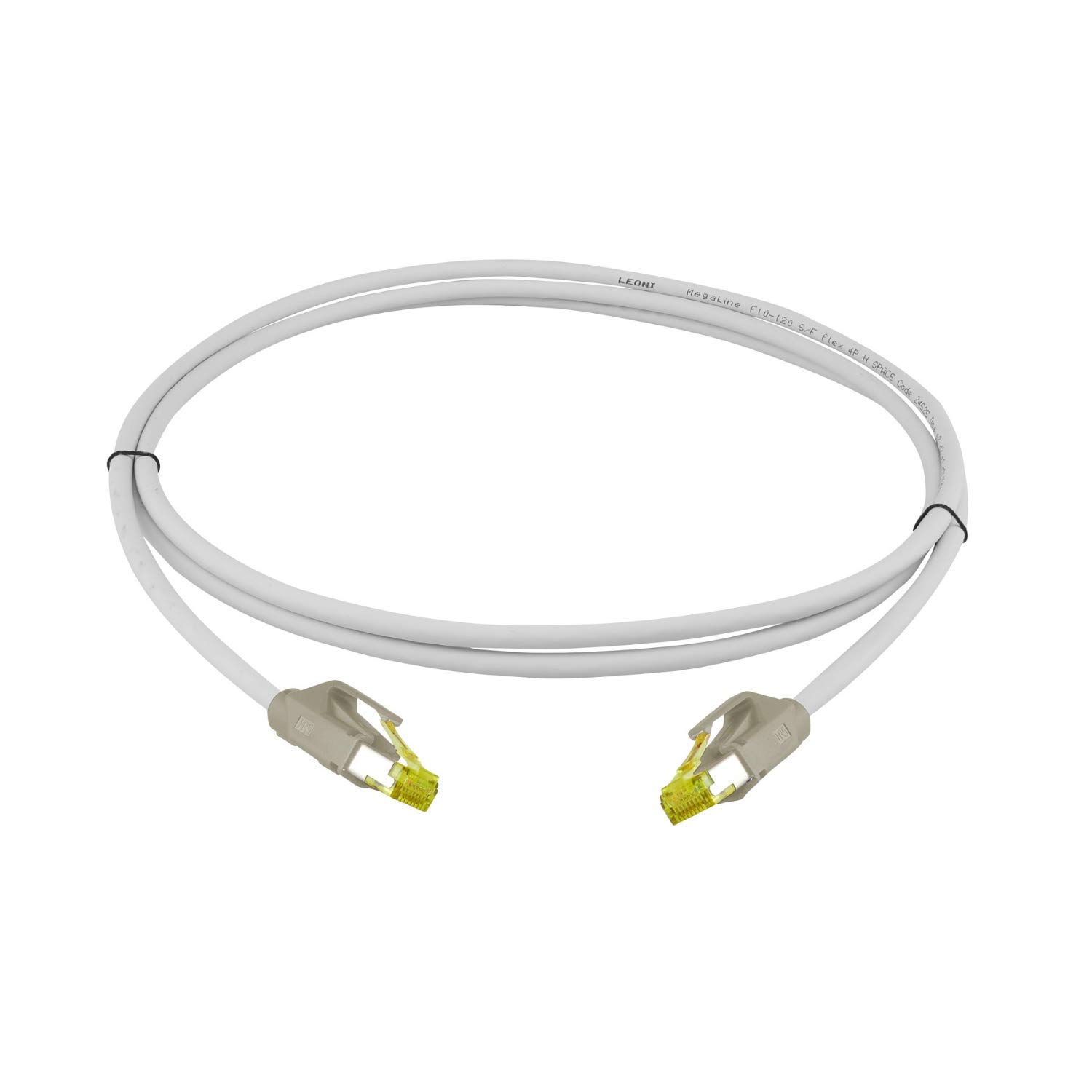 AIXONTEC 35 m CAT 7 Ethernet LAN Kabel 10 Gigabit RJ45 Profi Netzwerkkabel Grau Grau RJ 45 Hirose TM31 Netzwerkstecker Patchkabel kompatibel CAT.5e CAT.6 A CAT 7 Kat 8 Kabel Router PC Switch PS5