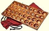 Maße: Spielfeld 25 x 44 x 2 cm, Muldendurchmesser 4,7 cm, Muldentiefe 1,6 cm, Gewicht: 1310 g