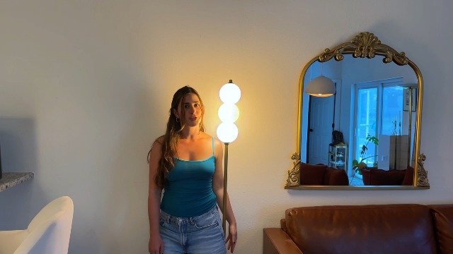 Image of Floor Lamp Dimmable Modern Standing Tall Lamp for Bedroom,Orange