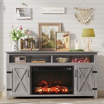 fireplace 65 inch tv stand