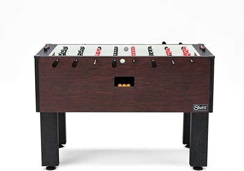 Miniatura 2 de Pro Foos II Mesa de futbolín de grado comercial y tamaño reglamentario para adultos, juego de fútbol de mesa de calidad de competencia (fabricado en