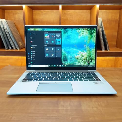 Image of 𝗛𝗣𝗲𝗹𝗶𝘁𝗲𝗯𝗼𝗼𝗸 840 G7 Business Laptop | Core i5 10th Gen • 14 inch FHD Touch Screen| 8GB RAM + 256 GB SSD | Ultra Slim Silver Body | Win 10 (Pre-Owned & Tested)