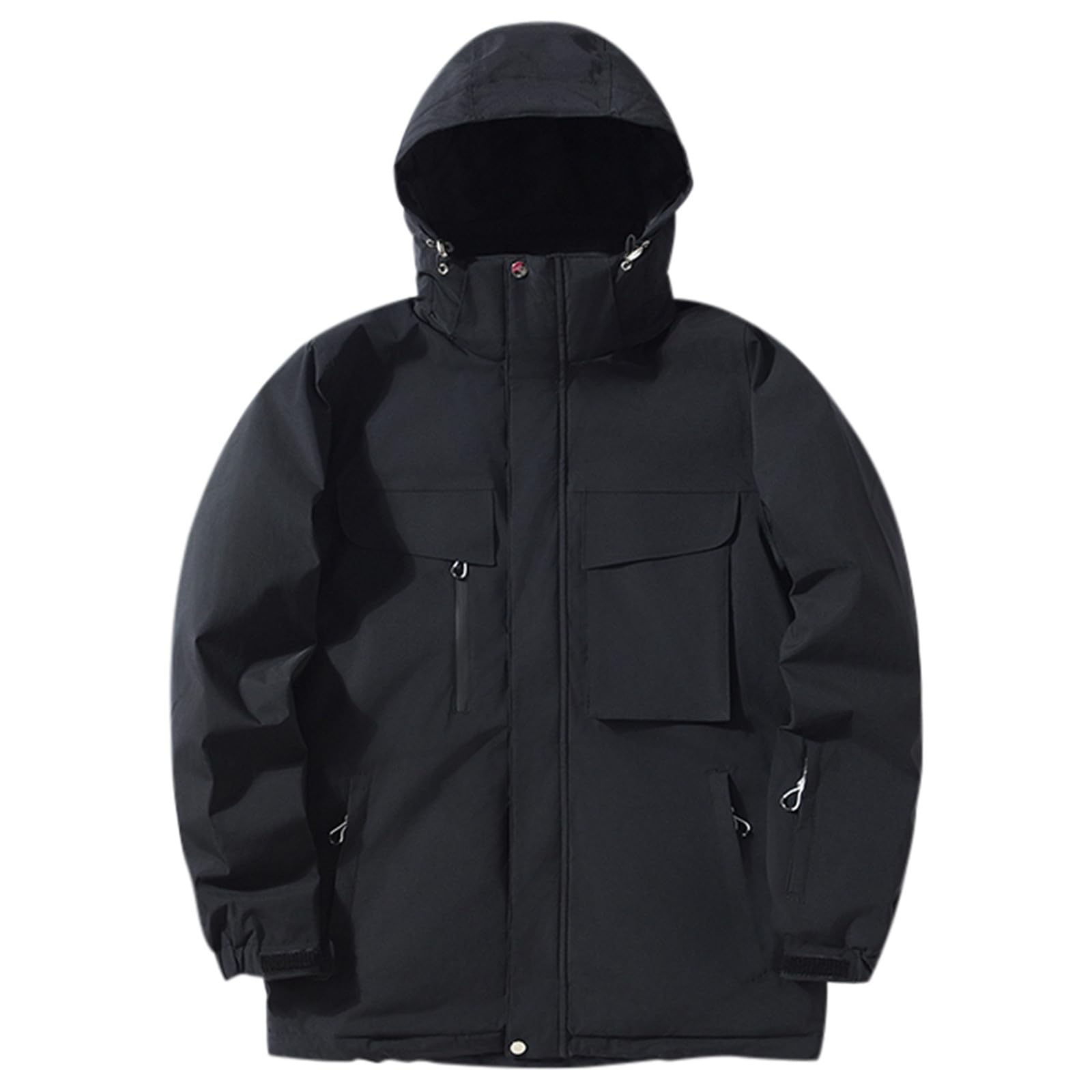 Tenue de Ski Homme Femme Hiver Chaude Épais Ensemble Ski Unisexe avec Veste Softshell Impermeable et Pantalon Imperméable Ensemble Hiver 2 Pièces Combinaison de Neige Snowboard Vêtements Imperméables