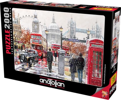 Anatolian- London Tierwelt Rompecabezas, Multicolor (ANA3937)
