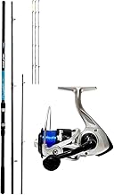 kolpo Feeder Fishing Combo with Rod and Three Interchangeable Coaches + Reel and Line