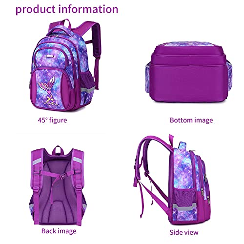 Cusangel School Bookbag, Durable Cute Multi Compartment Preschool Primary Backpack For Boys Girls #TOP6