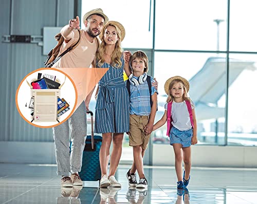 Passport Holder Neck Wallet For Women Men - Rfid Blocking Travel Wallet #TOP6
