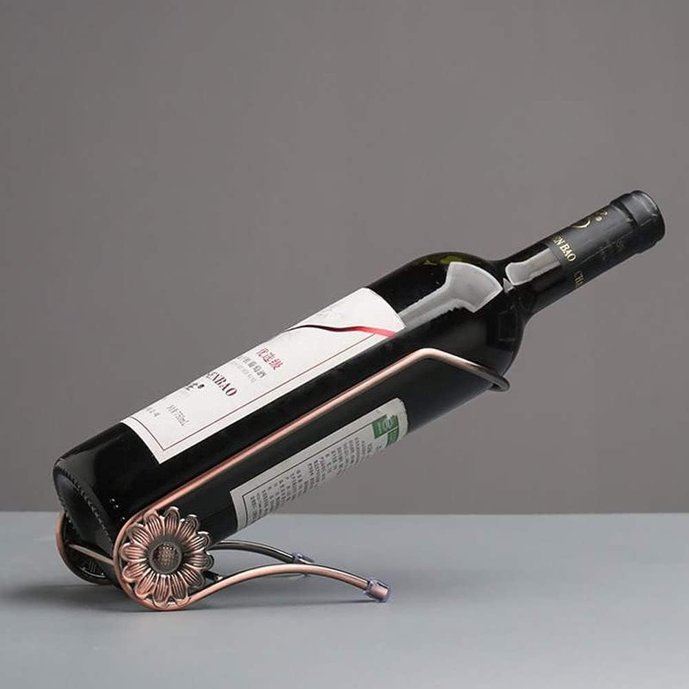Craft Capital Wine Bottle Holder- Countertop Wine Rack - Wine Holder for Wine Storage - Red Bronze Metal Wine Rack - Wine Racks Countertop - Small Wine Rack - Tabletop Wine Rack (1)-image-46