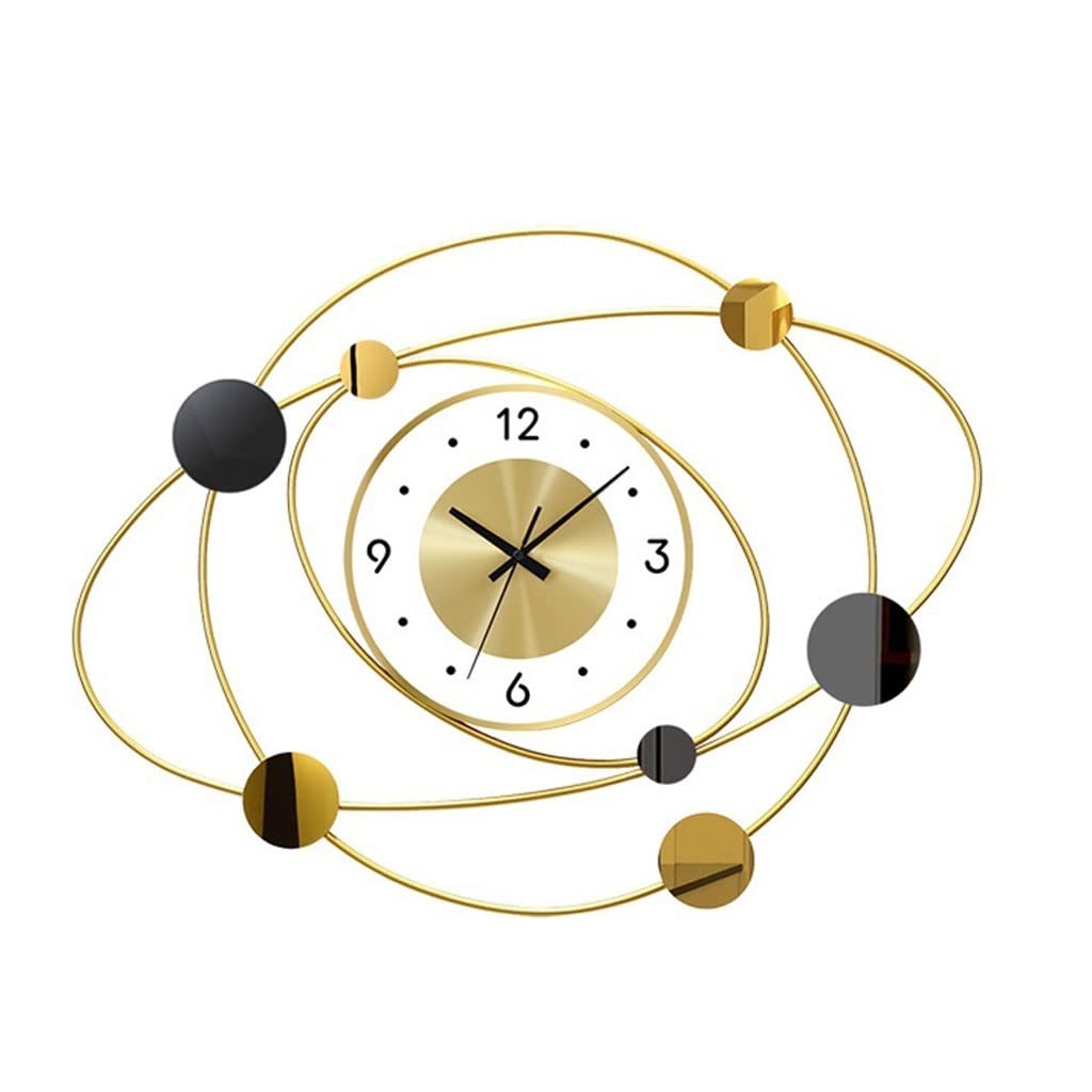 Horloge murale de bureau cosmique et silencieuse pour chambre