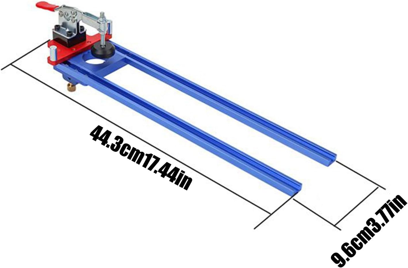 Cabinet Hardware Jig - Drawer Slides Mounting Locator | Non Slip Woodworking Tool for Cabinets, Desks, Furniture & Tables Precision Alignment Tool for Carpenters and Professionals