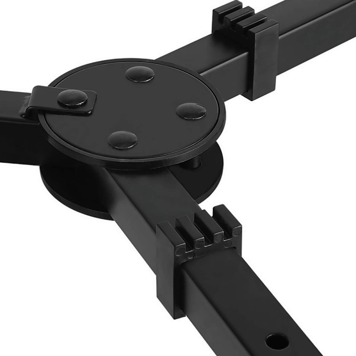 On-Stage WS8550 Ständer für Mixer oder Tastatur, robust, groß, Schwarz