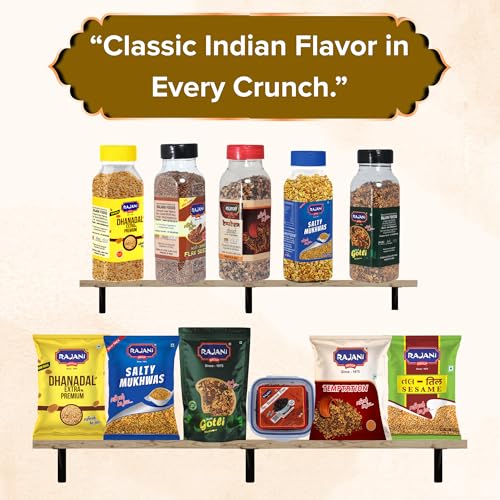 Image of RAJANI Extra Premium Roasted Dhanadal 200g (Pack of 2) Pouch, Digestive Mukhwas | Roasted Split Coriander Seeds | Dhaniya Dal | Traditional Mouth Freshener | After Meals Snack (Digestive Mukhwas)