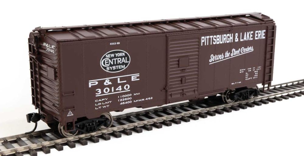 Walthers Mainline 910-2734 HO Scale 40' AAR Modified 1937 Boxcar - Ready to Run - New York Central - Pittsburgh & Lake Erie #30140