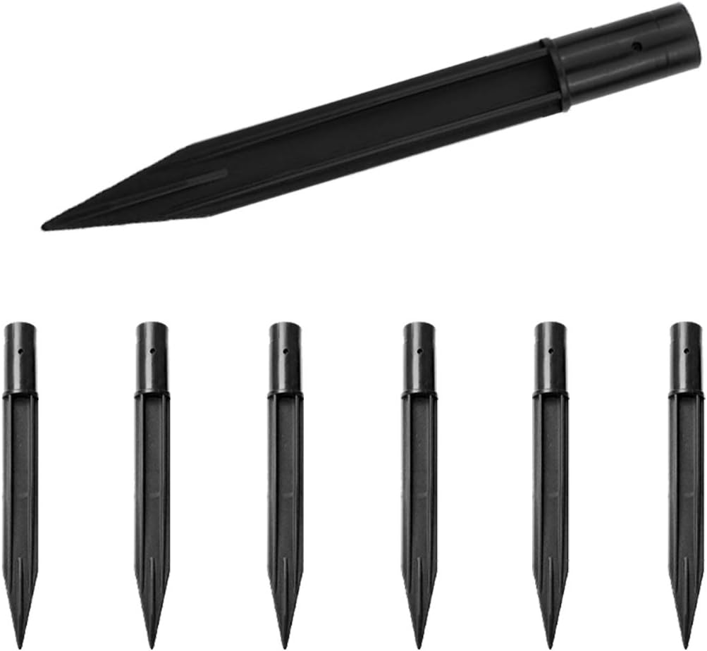 Solar Light Stakes Path Light Replacement Plastic Stakes