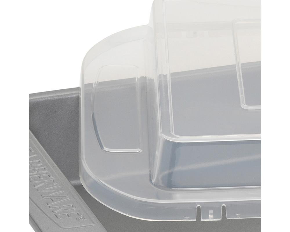 Farberware Nonstick Cake Pan with Lid - Gray -4