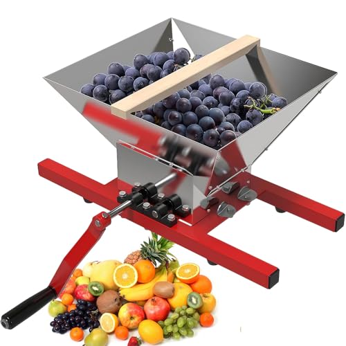 Stainless Steel Manual Fruit Crusher & Juicer, Removable Design, No Electricity Needed for Easy Fruit & Vegetable Juicing, Ideal for Home & Kitchen Use