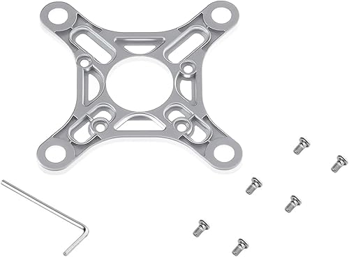 Miniatura 5 de Placa de montaje con amortiguador de cámara de cardán plateado Placa de amortiguación estándar Soporte estabilizador de drones para DJI Phantom 3