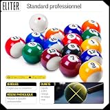 ELITER SPORTS boules de billard résine phénolique 57,2 mm photo 6