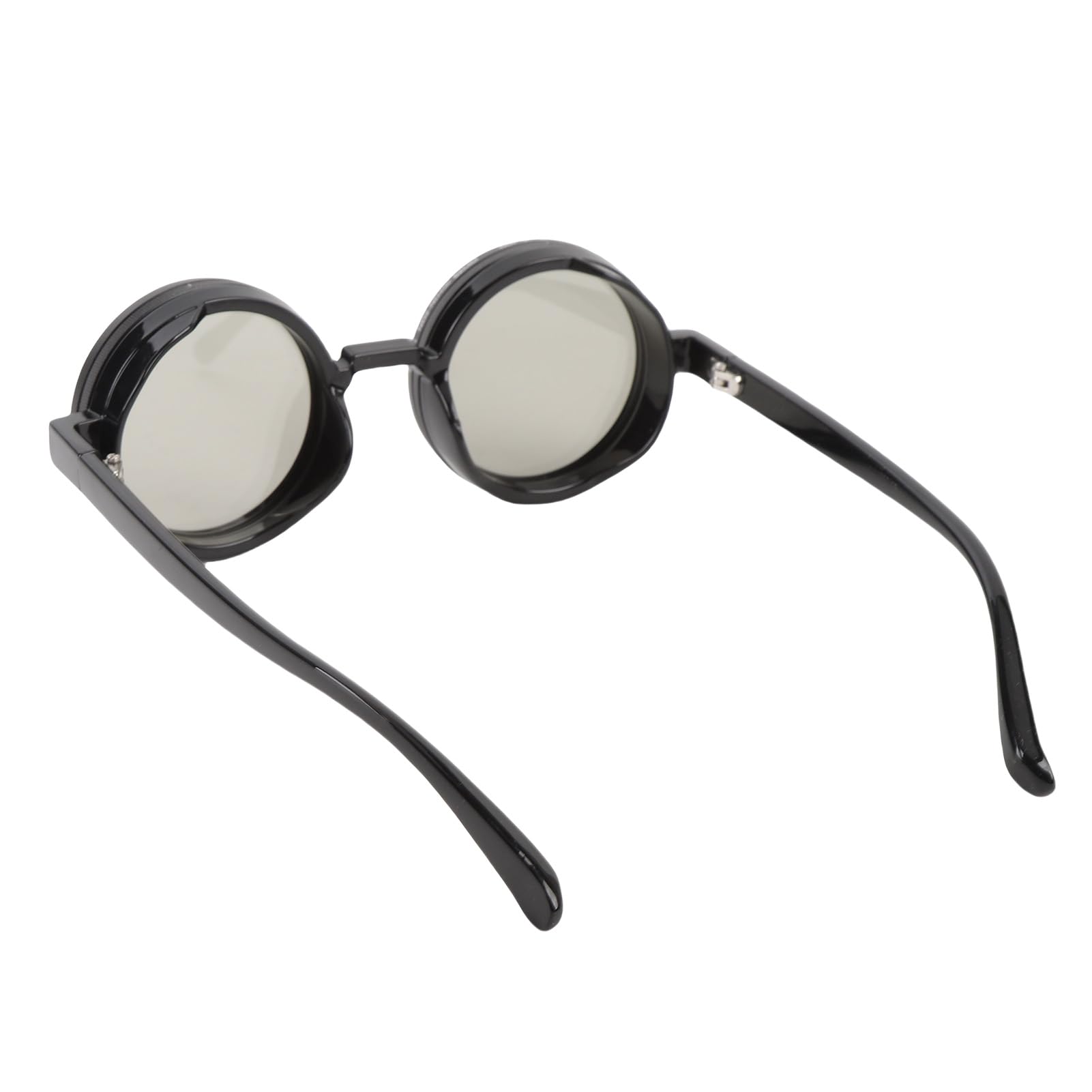 Generic Regulowane Okulary Przeciwsłoneczne ND2-400 z Filtrem Okrągłe Polaryzacyjne Szare Okulary Wędkarskie do Eksploracji na świeżym Powietrzu, PC Metal