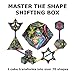 SHASHIBO Shape Shifting Box - Award-Winning Fidget Toy w/ 36 Rare Earth Magnets - Fidget Cube Transforms Into Over 70 Shapes, Sensory Toy Gift for Kids, Teens, and Adults (The Chameleon)