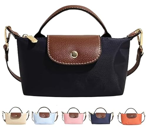 Women'S Fashion Mini Crossbody Bag, Solid Color Square Wallet With Adjustable Shoulder Strap,Elegant Handbag (Black)