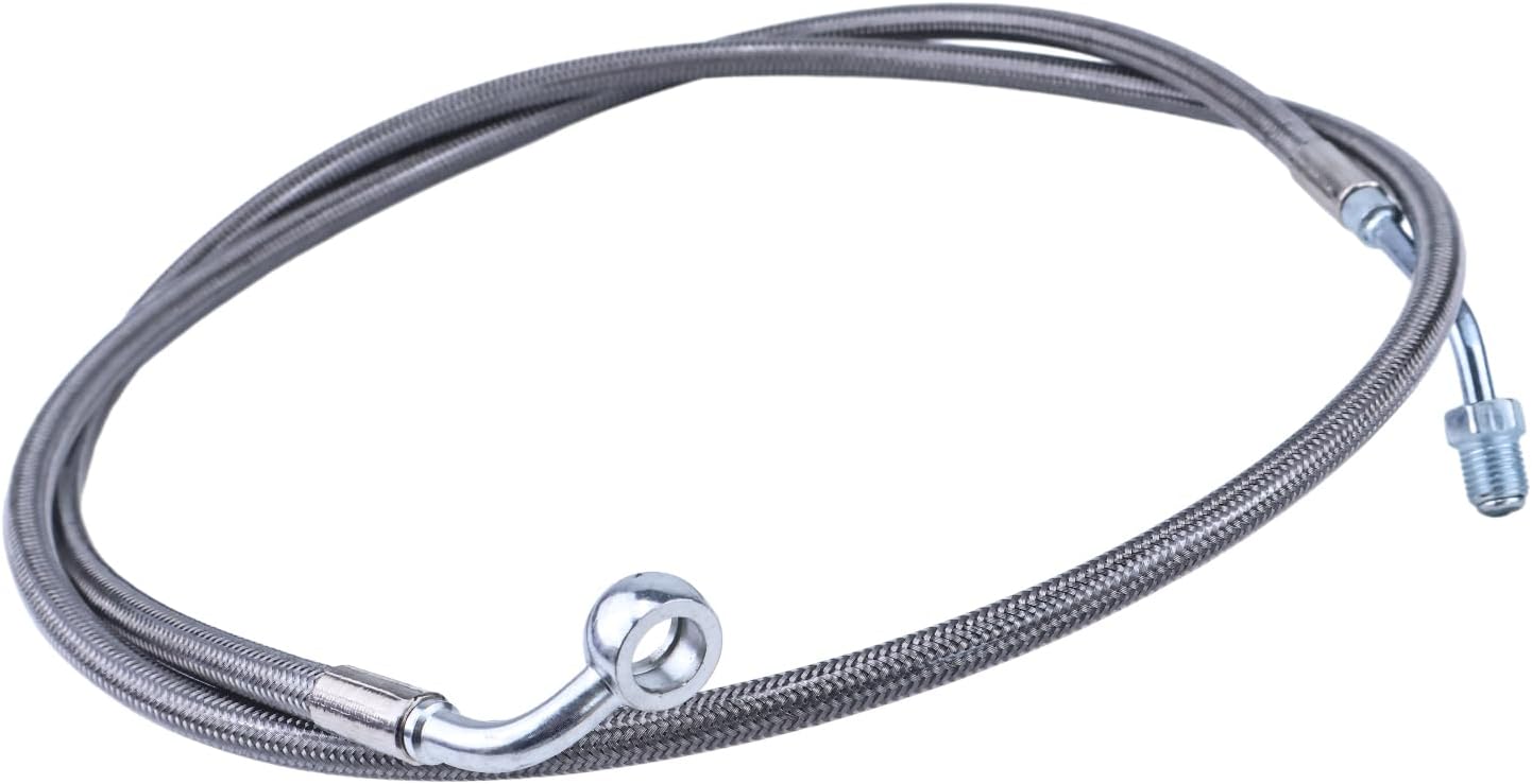 HOLDWELL Front Left Brake Line 1911735 compatible with Polaris Ranger Crew 900 EPS, RGR 900 XP All Options, Brutus HD HDPTO, Ranger 1000 Crew, 1000 PS, Crew 900XP 6P SP, HST, 900 XP EU