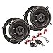 Produktbild tomzz Audio 4033-000 Lautsprecher Einbau-Set kompatibel mit Mazda 2 3 323 Demio MX-5 Premacy 130mm Koaxial System TA13.0-Pro