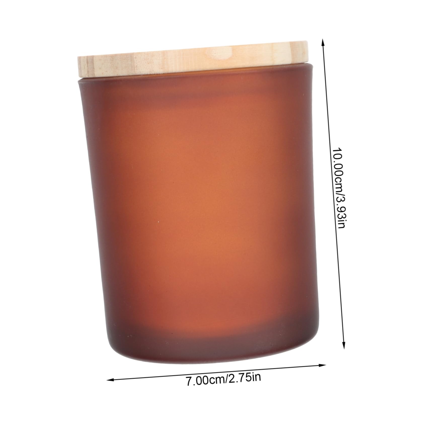 3 Sätze Teiliges Duftkerzenhalter aus Romantische Tischdeko für Candle Light Dinner Hochzeiten und Feste Kerzenständer mit Holzdeckel