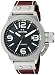 TW Steel Men's CS25 Stainless Steel Watch with Brown Leather Band