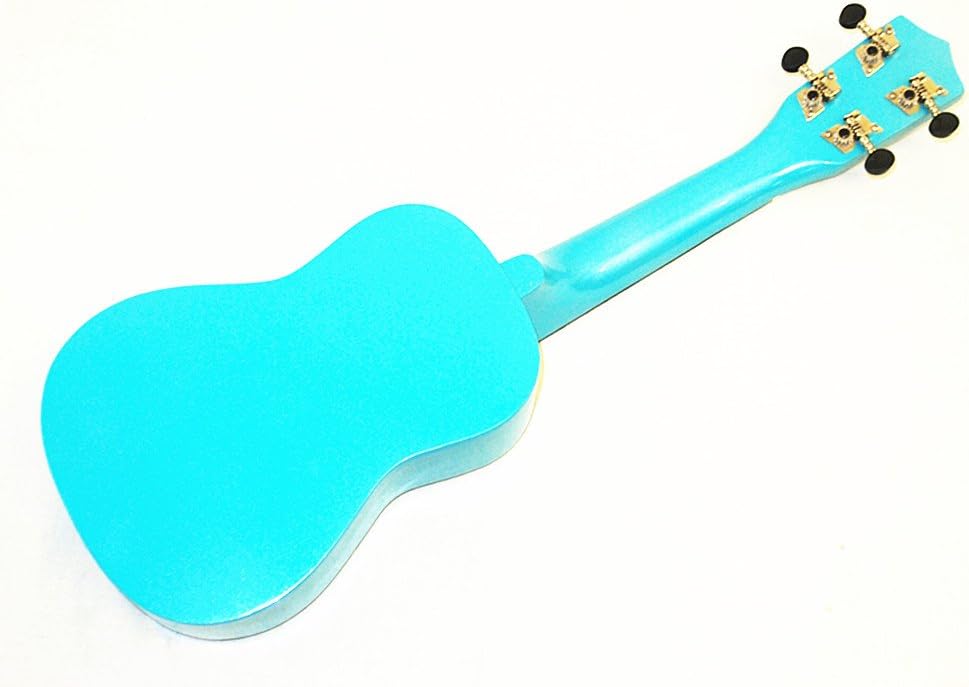 Woodnote Blue 21" Soprano Ukulele with Rosewood Fingerboard & Bridge/Bag