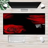 Tier Wolf Druck Mauspad Tischsets Büro Teppich Schreibtischunterlage Großes Mousepad Gummimatte für Computer 800X400X3Mm