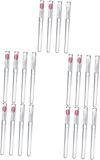 Mipcase 20 piezas de cepillo de labios de sil...