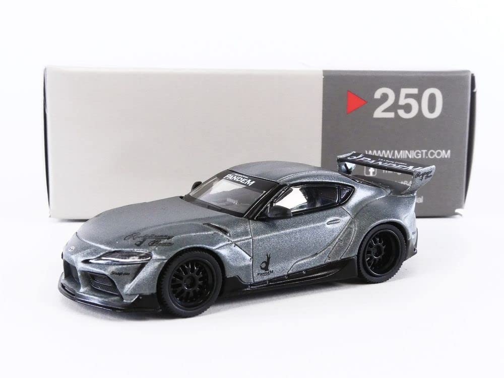⭐️MINI GT Pandem GR スープラ V1.0 マットグレー 左⭐️ Amazon | MINI GT 1/64 Pandem GR スープラ V1.0 マットグレー (左