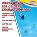 Wahu Sea Gliders Shark Underwater Pool Toy with Self-Propelled Jet and Adjustable Fins, Pool Diving Toy Shark Glides up to 60' Underwater