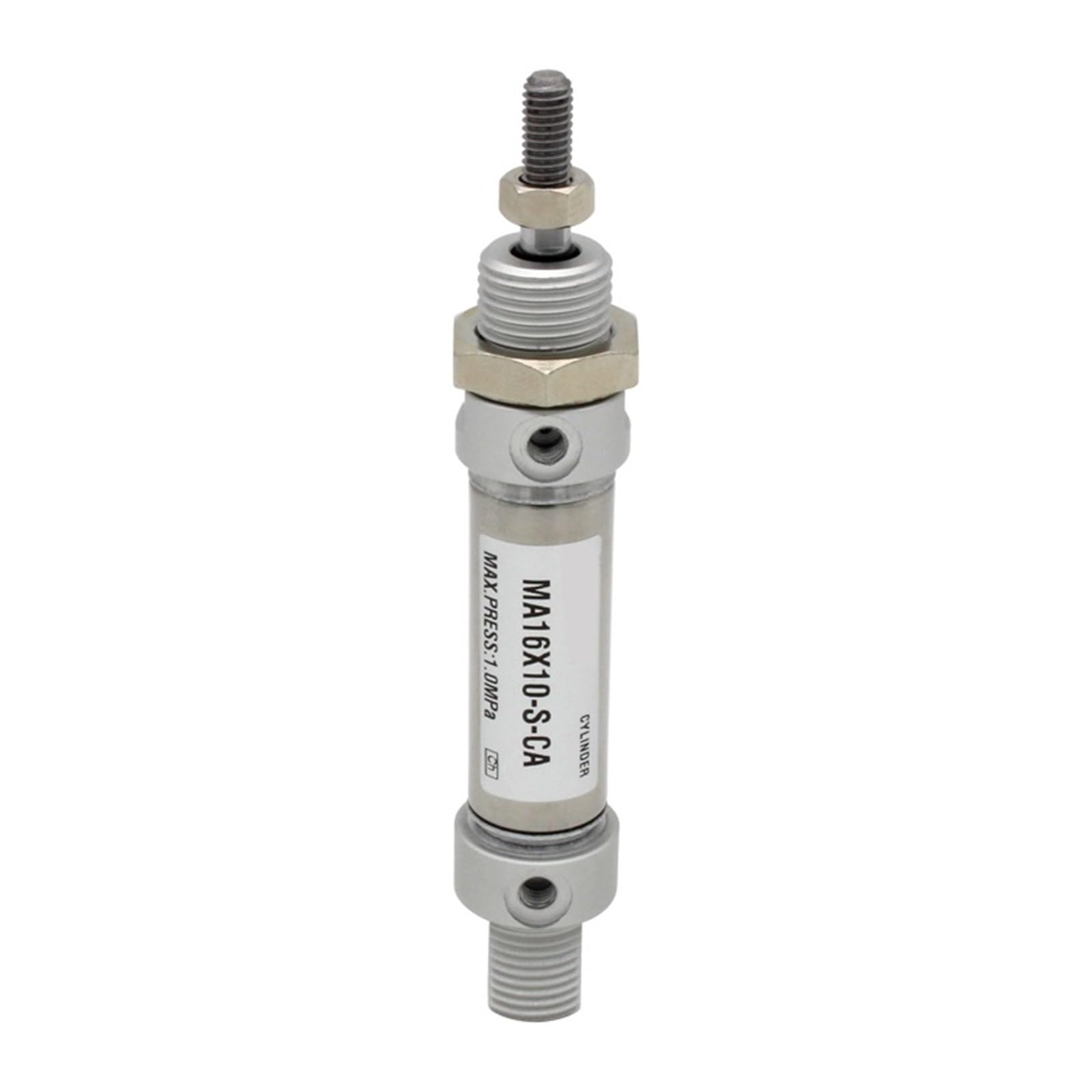 Cilindro neumático MA16 con carrera de 25mm a 300mm para actuador mini