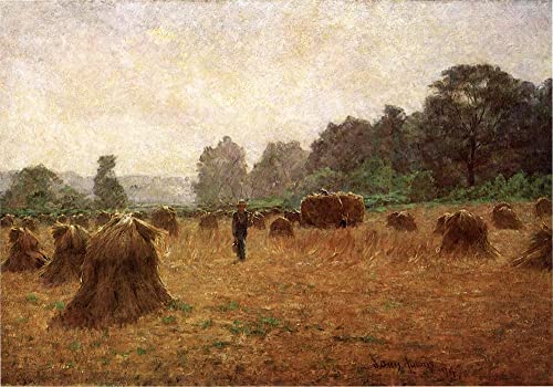 Peinture Murale Wheat wain Afield John Ottis MSTECO Évadez-vous dans Votre Déco
