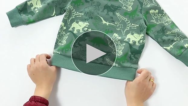 Amazon.co.jp: [CXYP] 子供服 恐竜 上下セット 迷彩 パーカー ロング