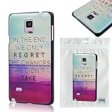Seedan Ocean under Blue Sky Painting Case for Samsung Galaxy Note 4 Protective Hard Slim Design Cover Skin Super Light