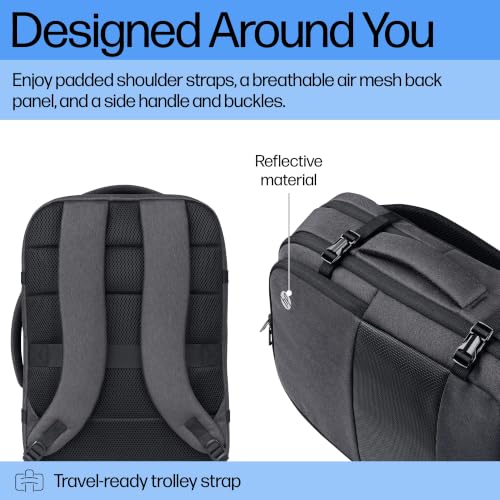 Image of HP 220 15.6 inch Laptop Backpack ; 23Litre; Water Resistant;100% Polyester; Black