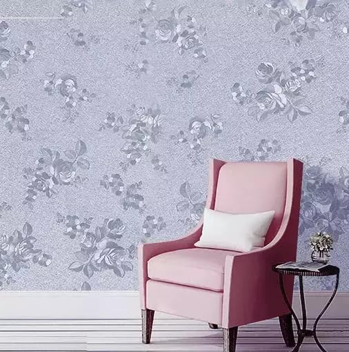 Image of SIA VENDORS Kitchen Waterproof Oil Proof Aluminum Foil Sticker, Silver Chequer Peel and Stick Wallpaper Removable and Self Adhesive Paper for Kitchen Countertops Cabinet (Rose, 24 x 100 Inch)
