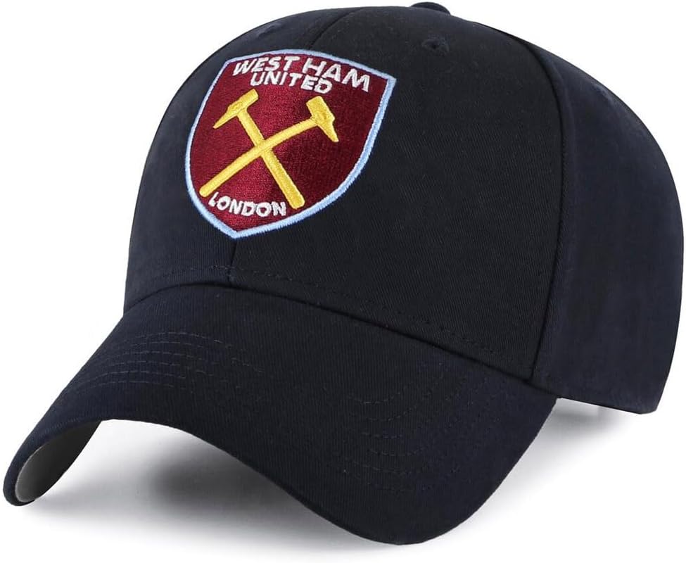 West Ham UnitedEnglish Premier League Baseball Cap Navy - Authentic EPL