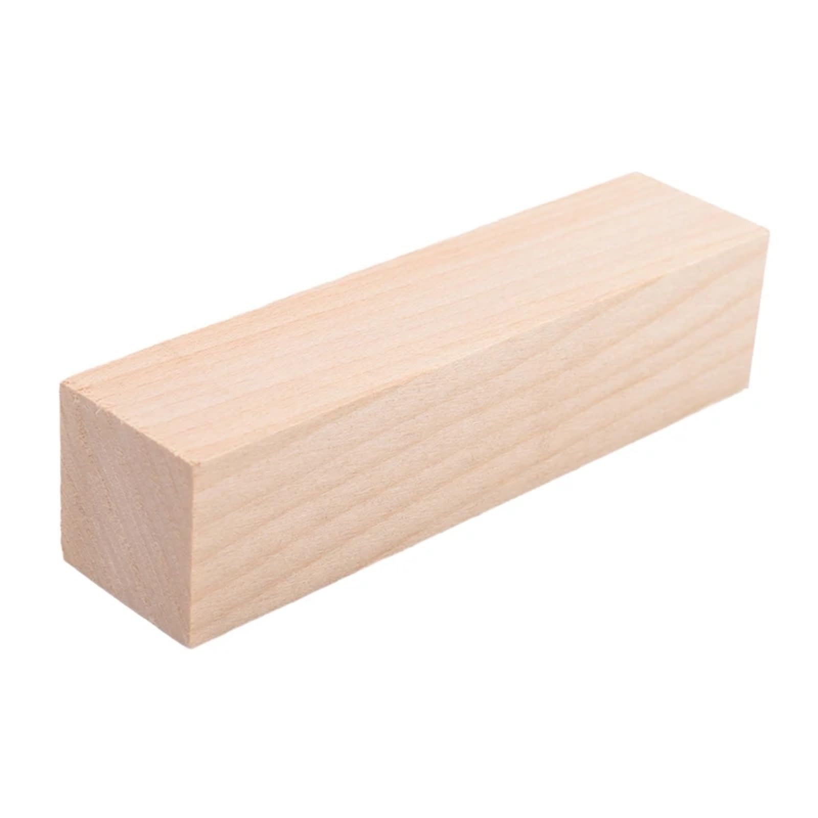Bloki do rzeźbienia z lipy amerykańskiej, Zestaw klocków rzeźbiarskich z lipy, 19 szt. Kolor drewna 10x2,5-5 cm