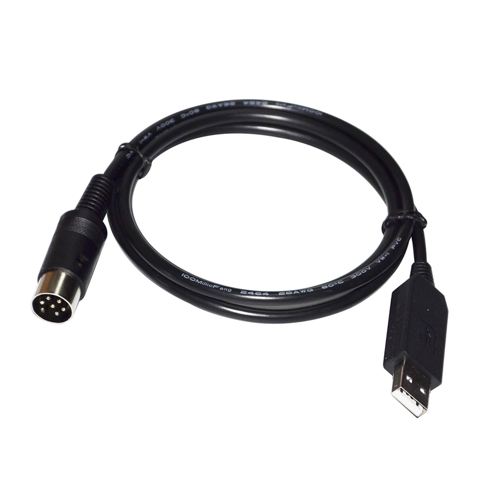 FT232RL - Cavo di programmazione seriale per comunicazioni seriali da USB a 6 pin 6 DIN RS232, adatto per macchina per maglieria E6000 a PC (3 m)