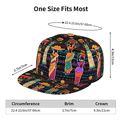 Gorra de béisbol africana para mujer unisex miniatura 6