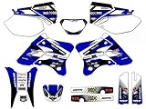 Team Racing Graphics kit Compatible with Yamaha 2003-2004 WR 250F/450F, Analog Complete Kit