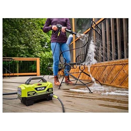Powerful 1800 PSI Electric Pressure Washer