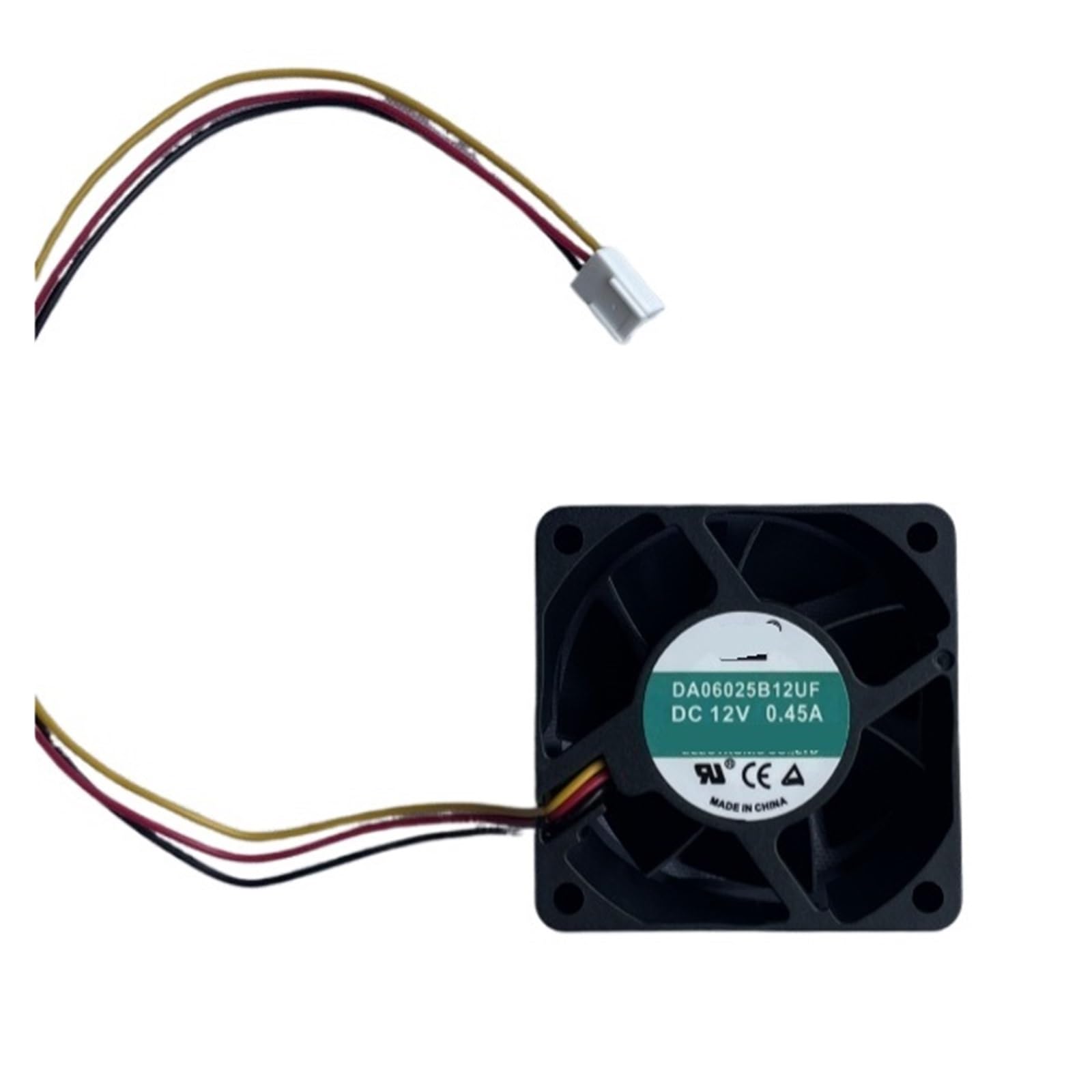 YMUGUEGH 6cm fan DA06025B12UF 12v cooling 6025 fan axial flow fan
